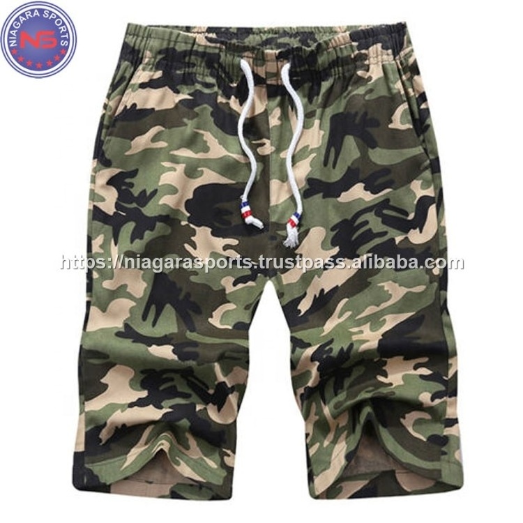 Men's Cargo Shorts Casual Lounge Shorts Multi Pocket Outdoor Wear camo cargo shorts men