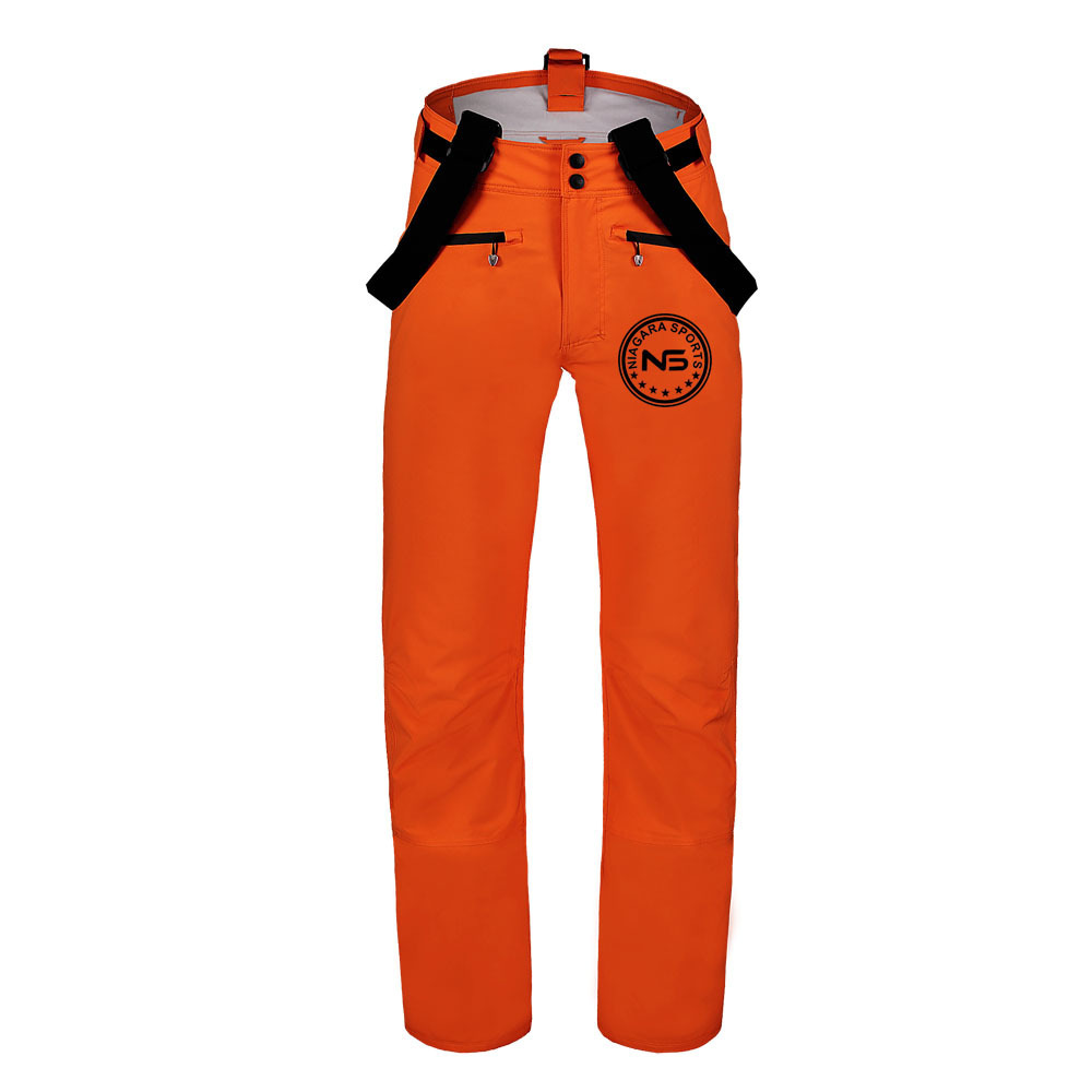 Mens ski pants High quality kids waterproof ski snow pants with detachable suspenders ski trouser pants for men & Women