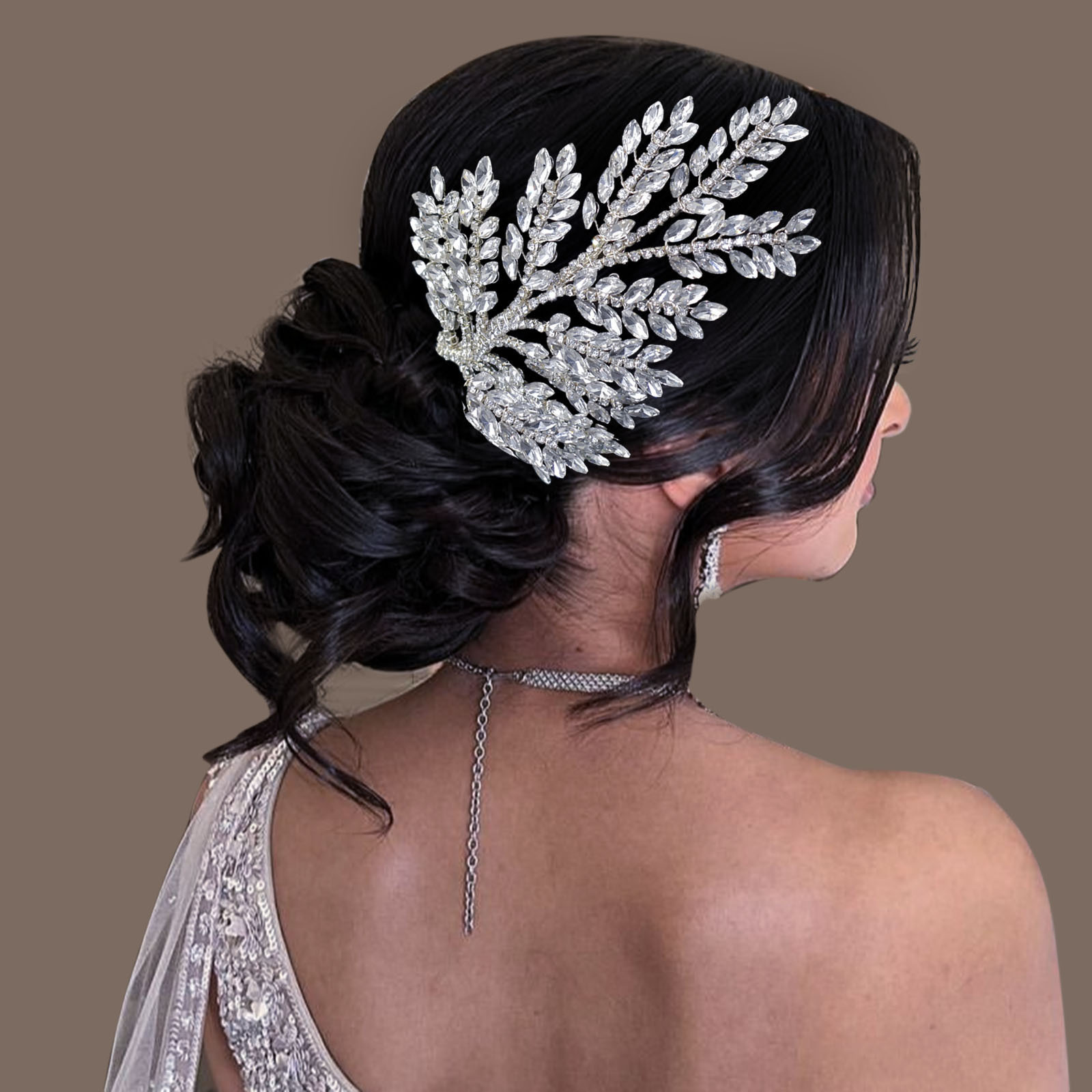 Bridal Hair Accessories Luxury Rhinestone Hair Bands Bridal Wedding Headpieces with Diamonds