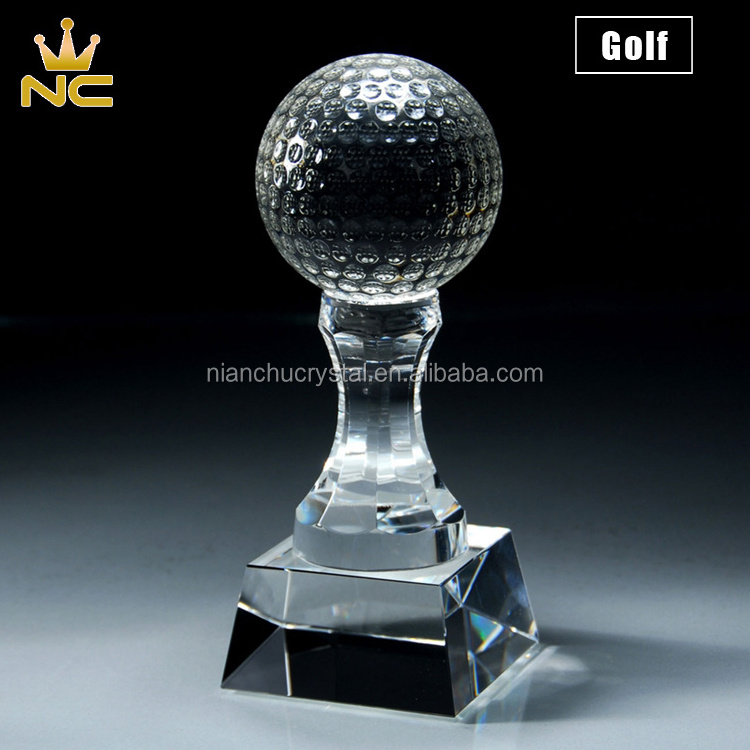 Football Soccer Golf Tennis Baseball Sports Ball Crystal Basketball Trophy