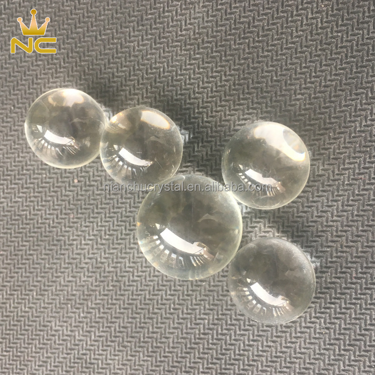 Small Clear Transparent 16mm 20mm 25mm Crystal Glass Ball Glass Marble For Children Playing Gifts