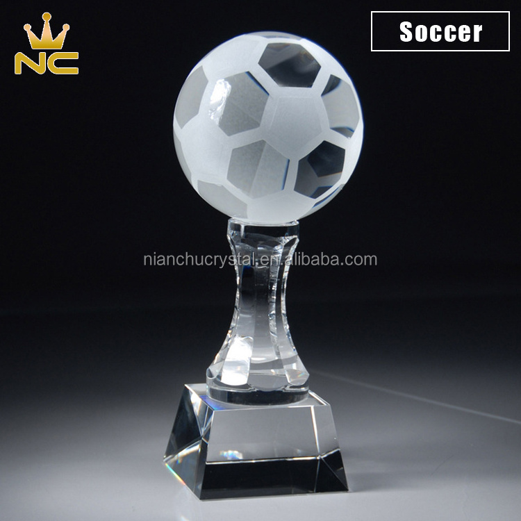 Football Soccer Golf Tennis Baseball Sports Ball Crystal Basketball Trophy