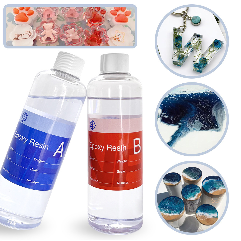 Epoxy Resin Kit Coating for River Table Tops Art Casting Resin Jewelry Projects DIY Tumbler Crafts Molds Easy Mix 1:1 Ratio