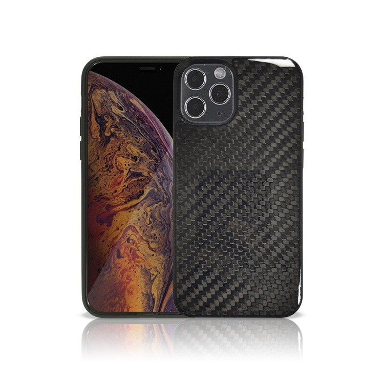 New Protective Slim Fit Mobile Cover Carbon Fiber Phone Case Shockproof TPU Cell Phone Cases for iPhone 12 Pro 14 13 Pro Max 11