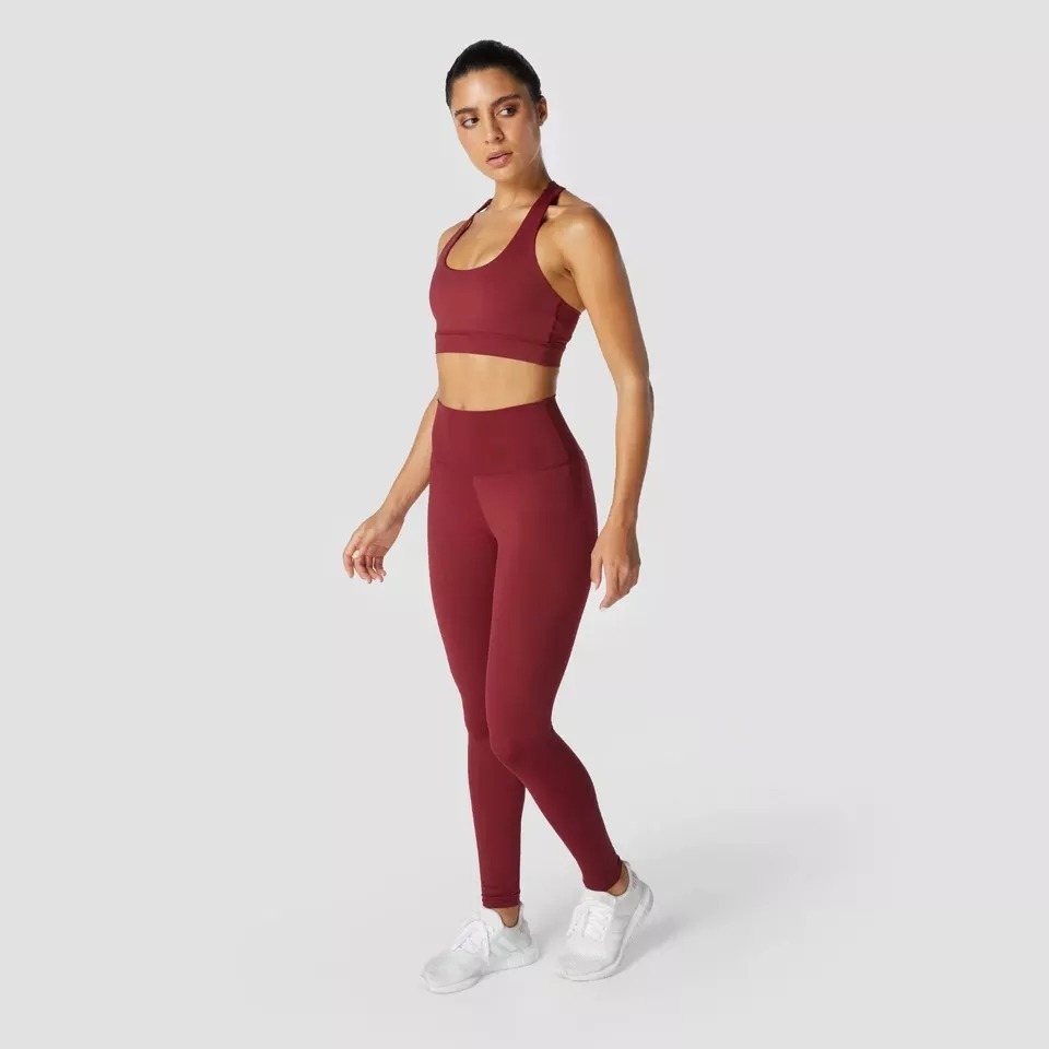 Fitness Yoga Set Women Seamless Plus Size Gym Wear Scrunch Butt Leggings and Sports Bra Set Women Clothing Wholesale