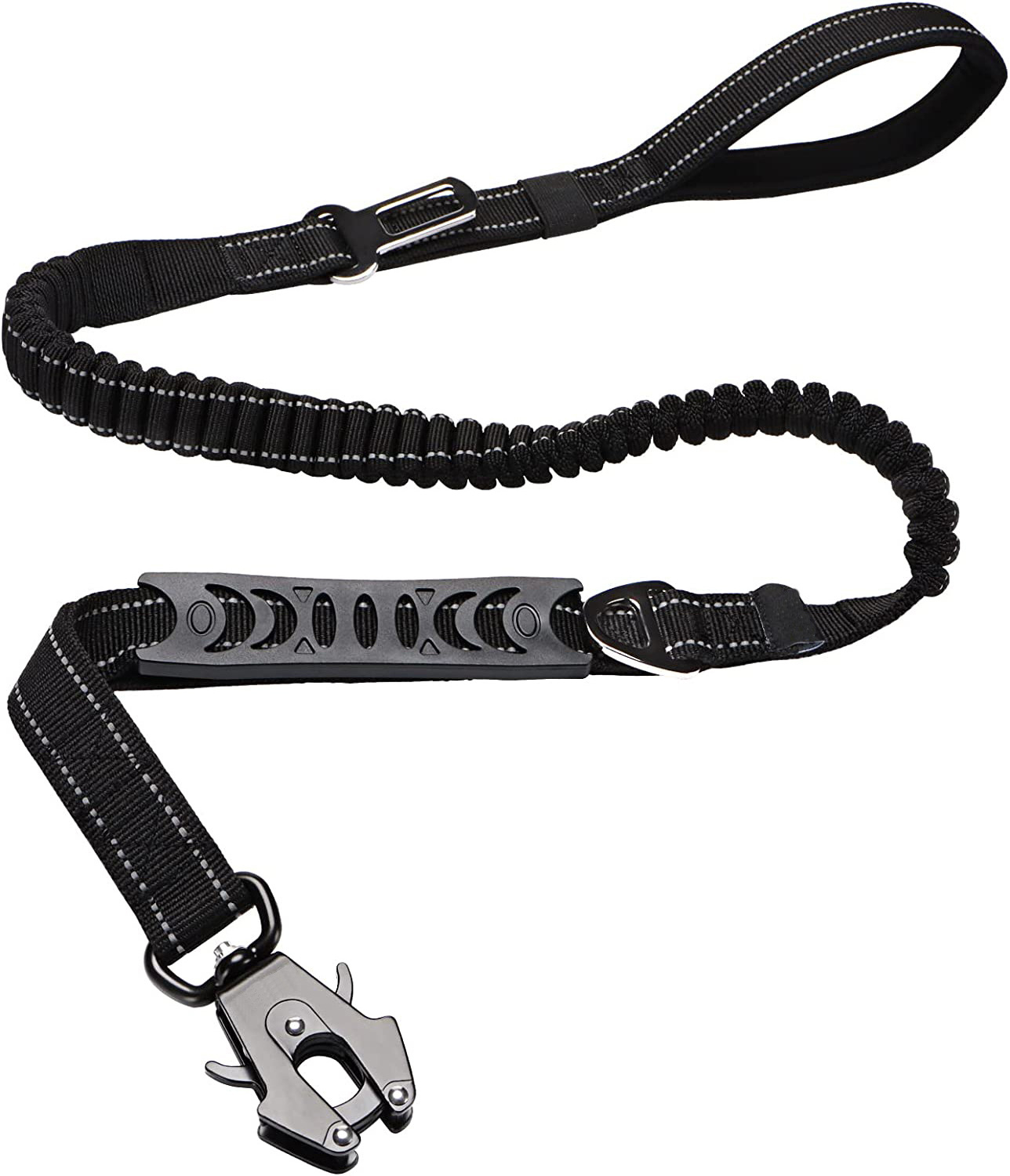 NIBAO Heavy Duty Dog Leash with Adjustable Dog Leash with Car Seat Belt and Connector Quick Release/Clamp