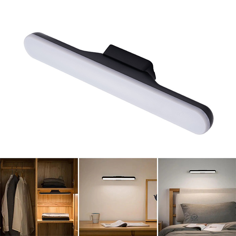 Desk Lamp Hanging Magnetic Led Table Lamp Chargeable Stepless Dimming Cabinet Night Light For Closet Wardrobe