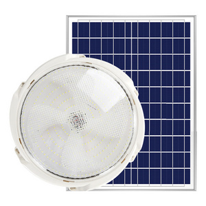 Home Solar Indoor Ceiling Led Light 60w 100w 200w 300w 400w Solar Celling Light Lamp With Remote Control