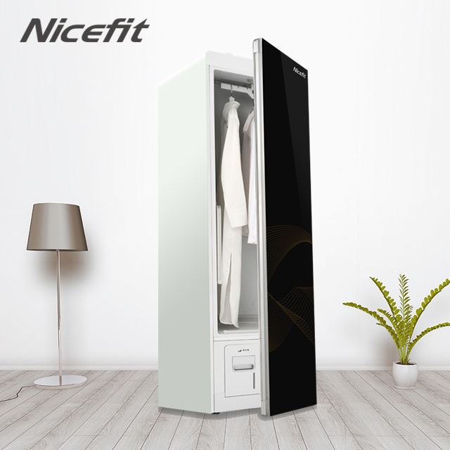 Nicefit 2022 Electric Smart Dryer Sensor Styler Fully Automatic Steam Dryer Deeply Care Clothes Indoor Silver/Mirror