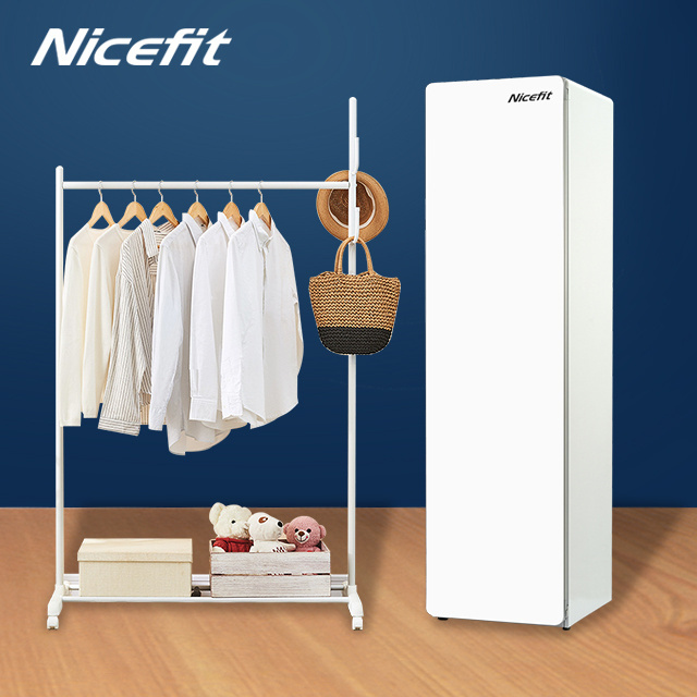 Nicefit 2022 Electric Smart Dryer Sensor Styler Fully Automatic Steam Dryer Deeply Care Clothes Indoor Silver/Mirror