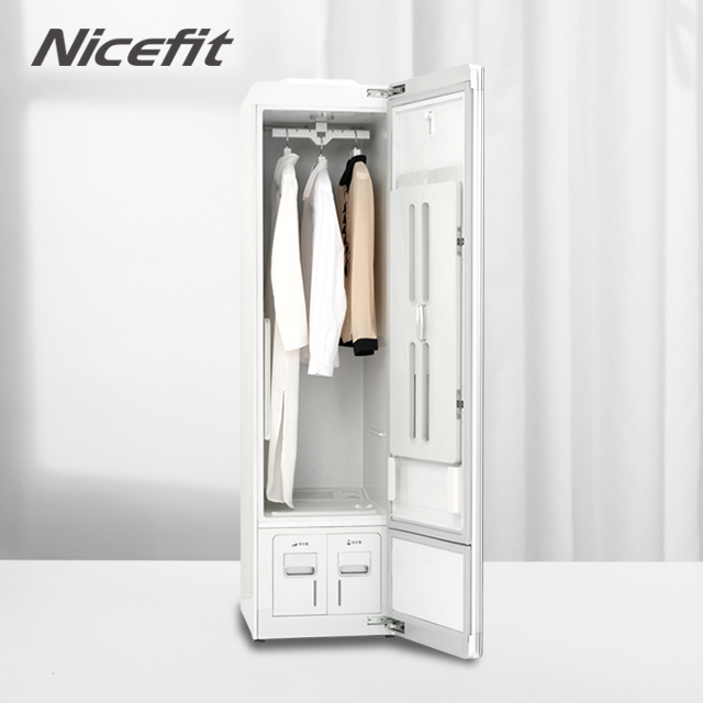 Nicefit Electric Styler Dryer Sensor Smart Control Fully Automatic Deeply Care Steam Dryer Clothes Indoor Silver