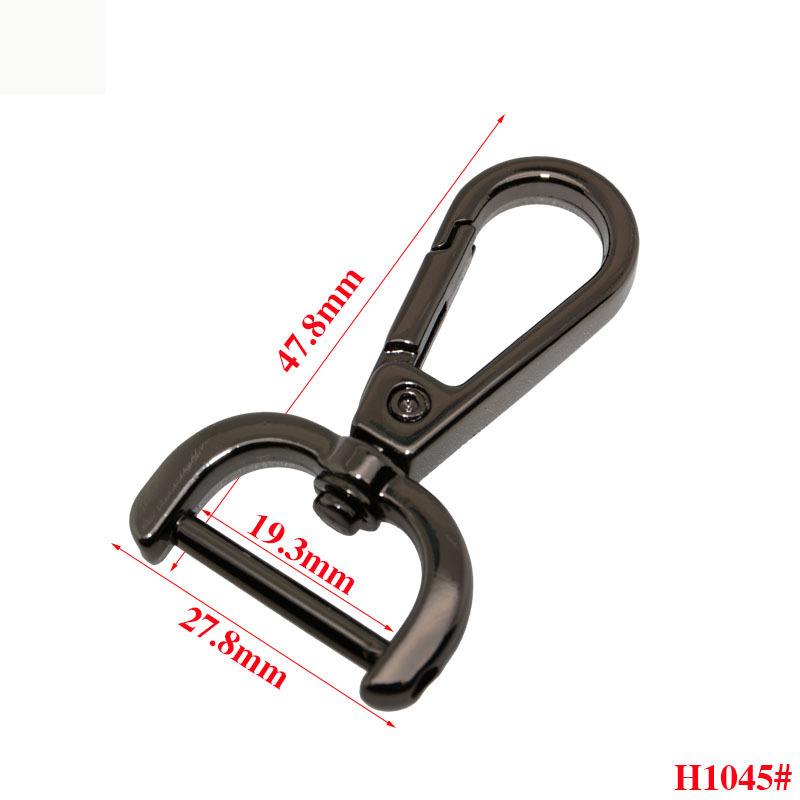 Hot Sale Metal Belt Hooks Swivel Trigger Buckles Handbag Hardware Detachable Swivel Trigger Snap Hook