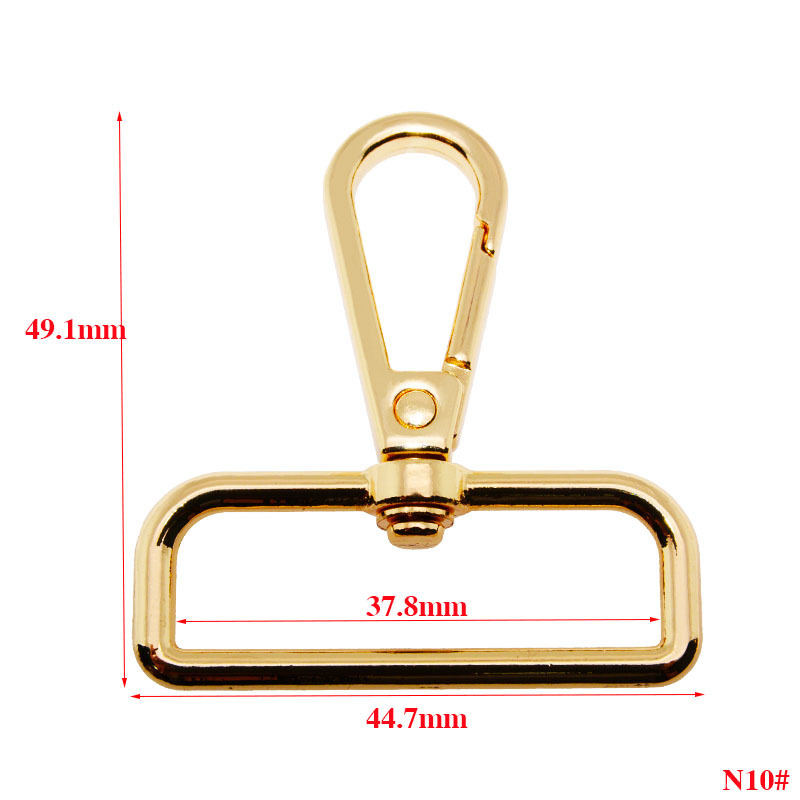 Metal Snap Hook Zinc Alloy Wholesale  Snap Hooks Custom Buckle handbag Hardware Metal Snap Swivel Hook for Bags