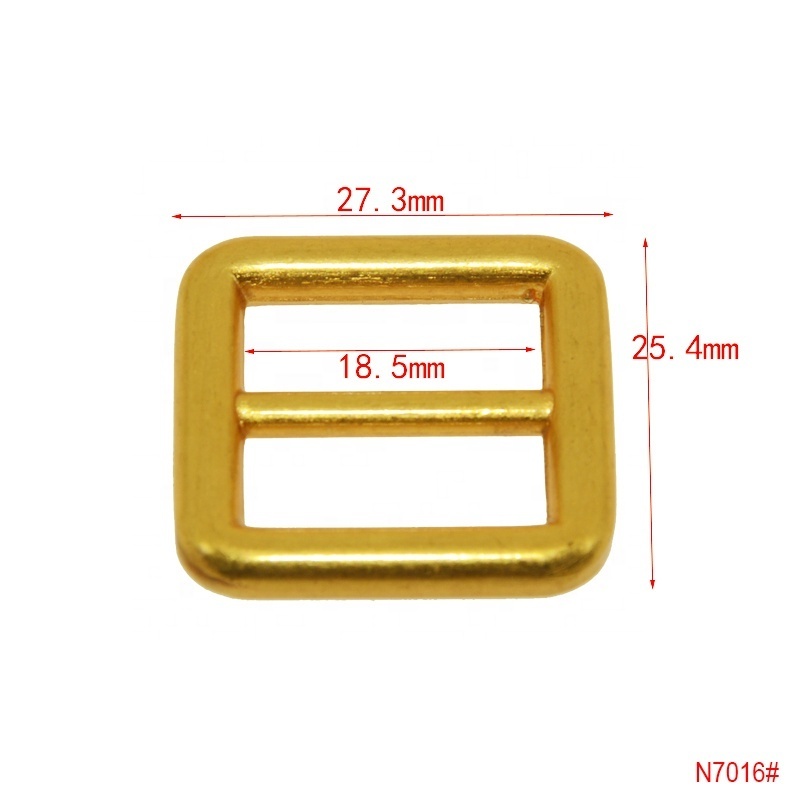 tri glide slider side release ring buckles strap belt buckle hardware adjustable Tri-glide buckle for handbag bag accessories