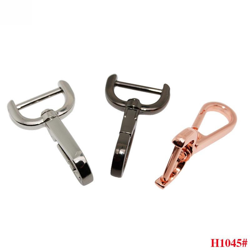 Hot Sale Metal Belt Hooks Swivel Trigger Buckles Handbag Hardware Detachable Swivel Trigger Snap Hook