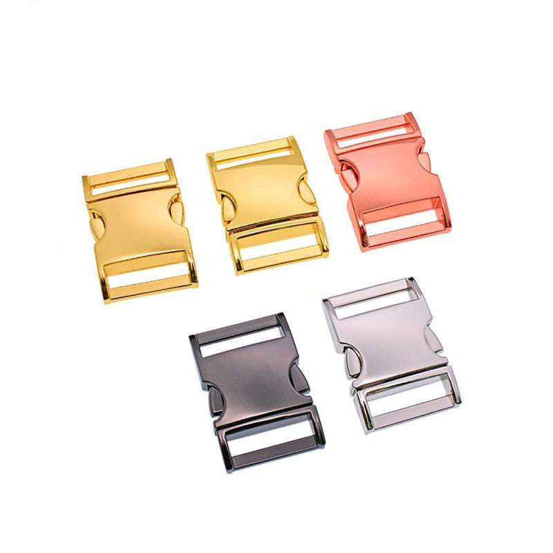 Wholesale Handbag Hardware 25 mm/ 1inch  Dog Collar Metal Buckle Quick Side Release Buckles for Pet Hardware Accessories