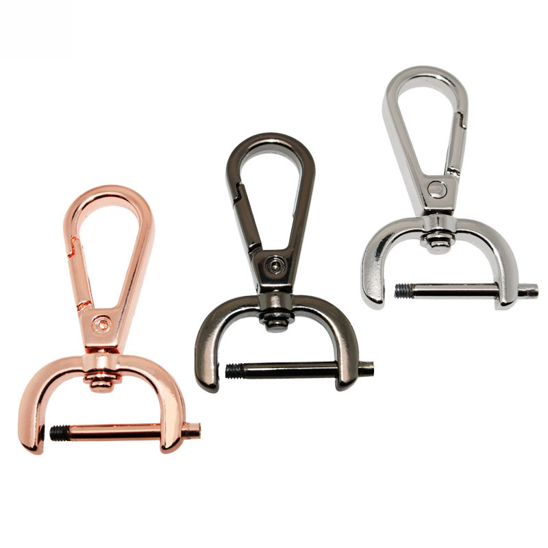 Hot Sale Metal Belt Hooks Swivel Trigger Buckles Handbag Hardware Detachable Swivel Trigger Snap Hook