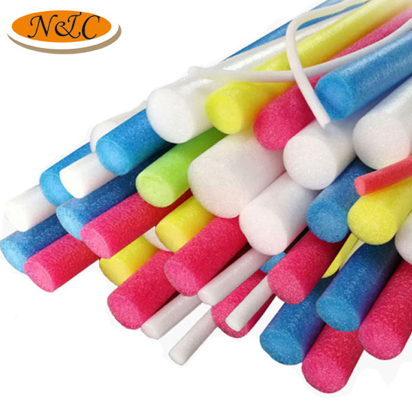 Customized water sports floating epe foam swimming pool noodles