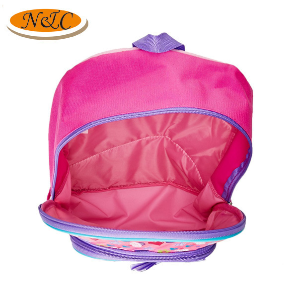 Girls Cute Book Bag Small 3D School Camp Puppy Kitty Cat Backpack