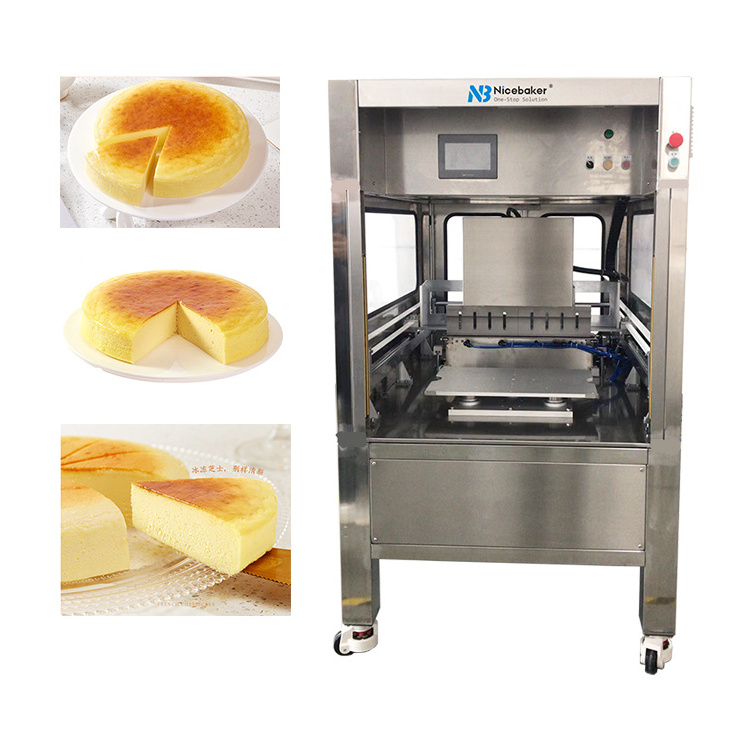 Low Price Ultrasonic Cream Cake Cutter Knife Ultrasonic Cheese Cake Pastry Snacks Slicing Machine