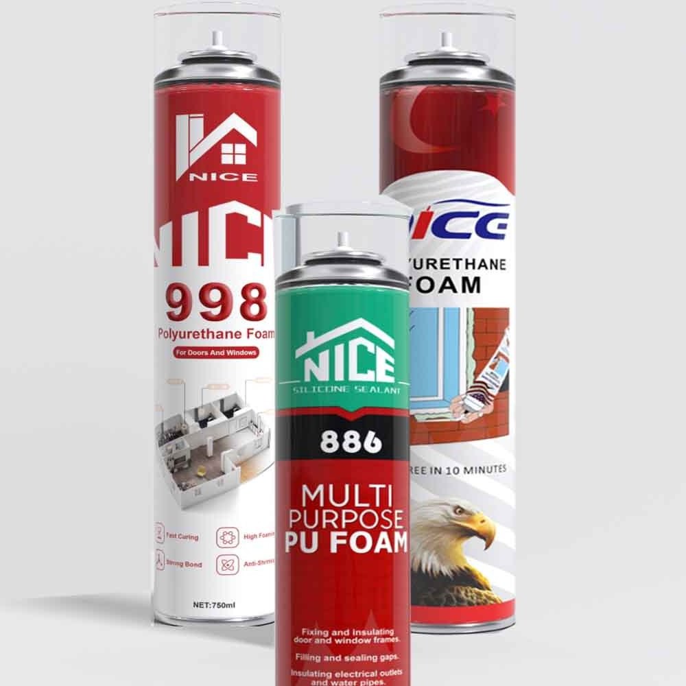 PU Spray Foam Insulation Polyurethane Closed Cell Adhesive Glue Foam for building decoration