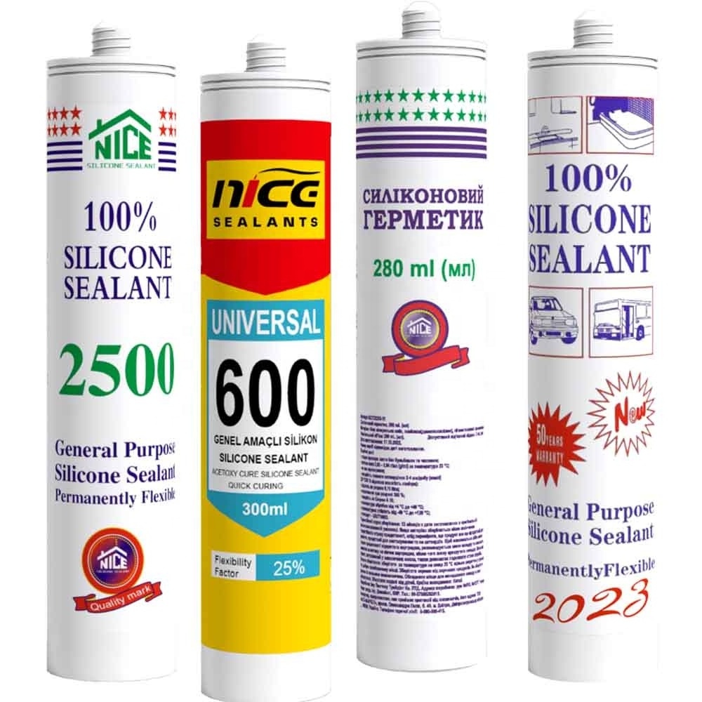 Quick dry adhesive  Silicone Glue Clear Silicon Sealant Silicone Glass Glue for Window