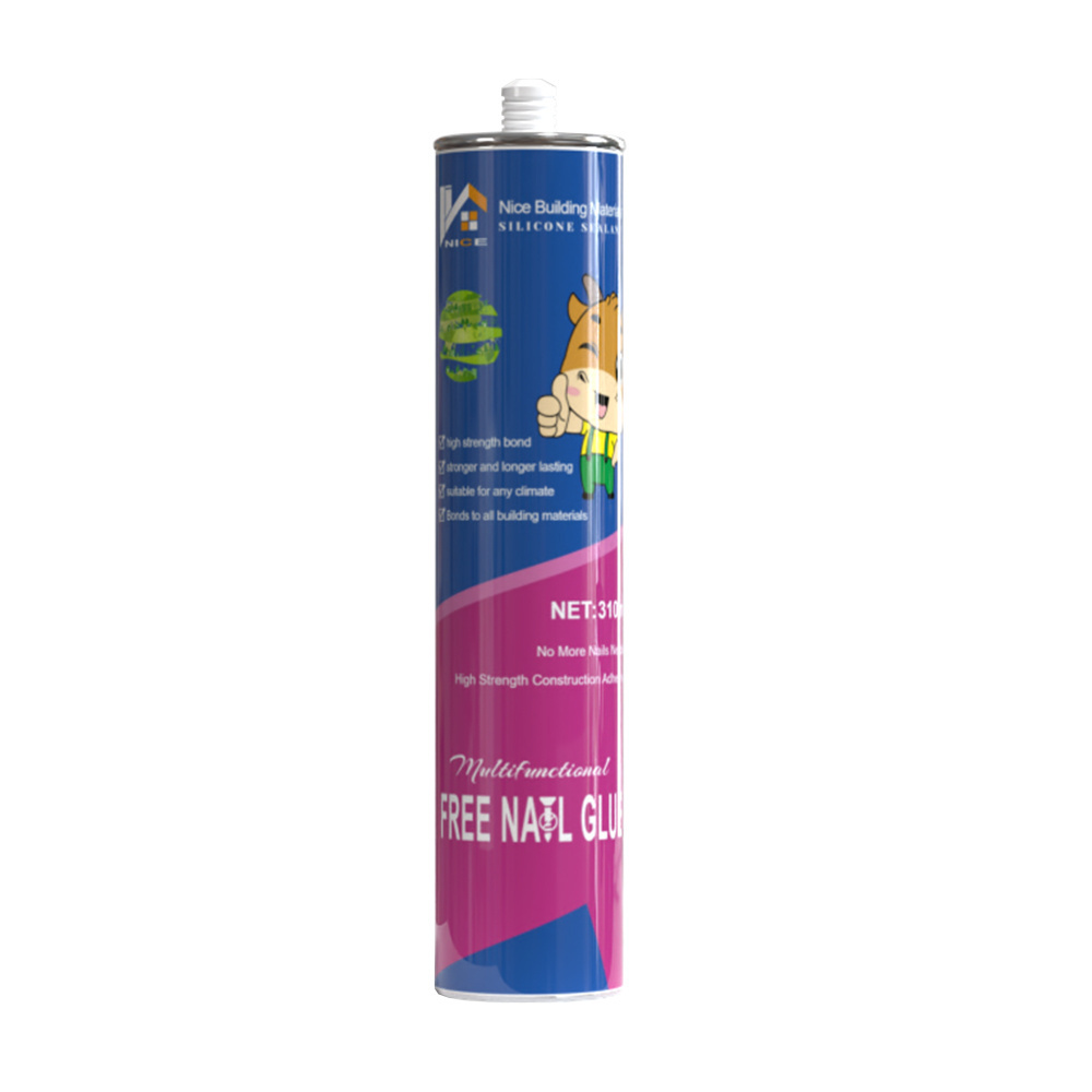 Strong Adhesive Waterproof Nail Free Bond Glue for WPC PVC Wall Panel