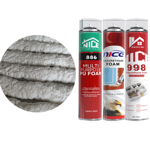 Manufacturer Wholesale Cell Foam Spray 750ml Polyurethane Insulation PU Foam Spray