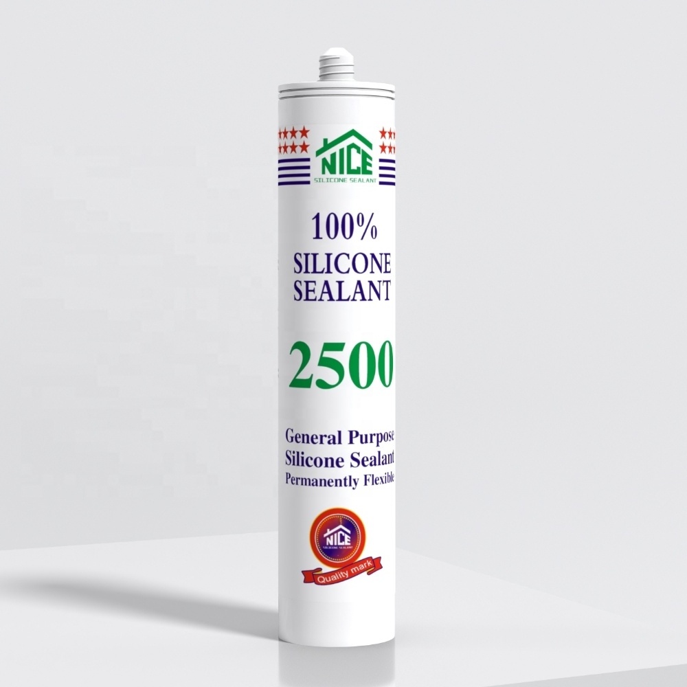 Waterproof acid resistant acetoxy GP silicone sealant for window glass