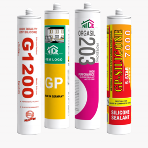 Acid General Purpose Silicone Sealant Acetic Transparent Gp silicone for Bathroom