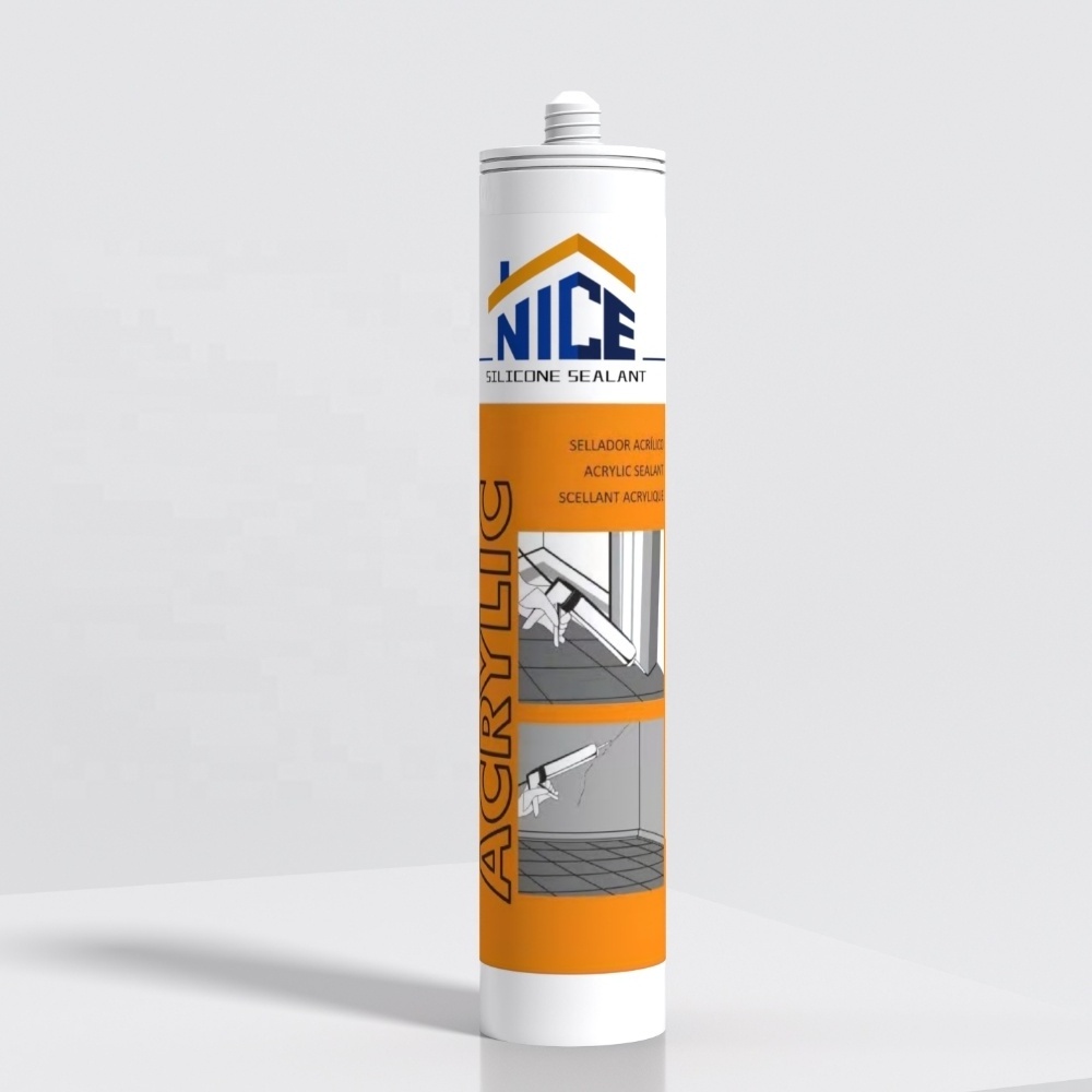 Waterproof caulking acrylic siliconized mastic sealant factory price