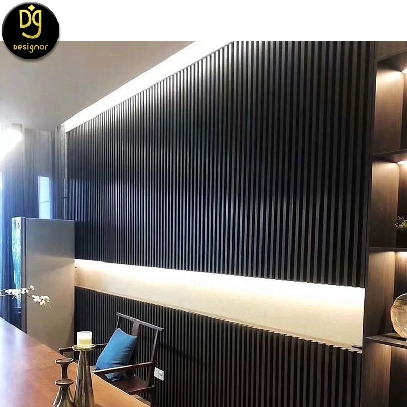 DG Wooden Panels Slats High Quality Interior Decoration Building Materials Hotel Wood Wall Panel