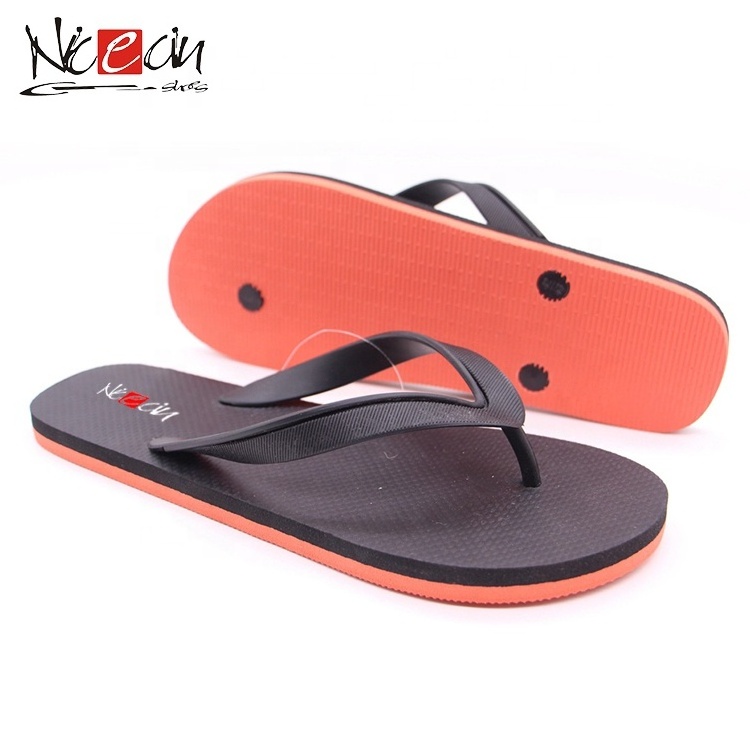 PE eva flip flops man high quality candy color flip flops