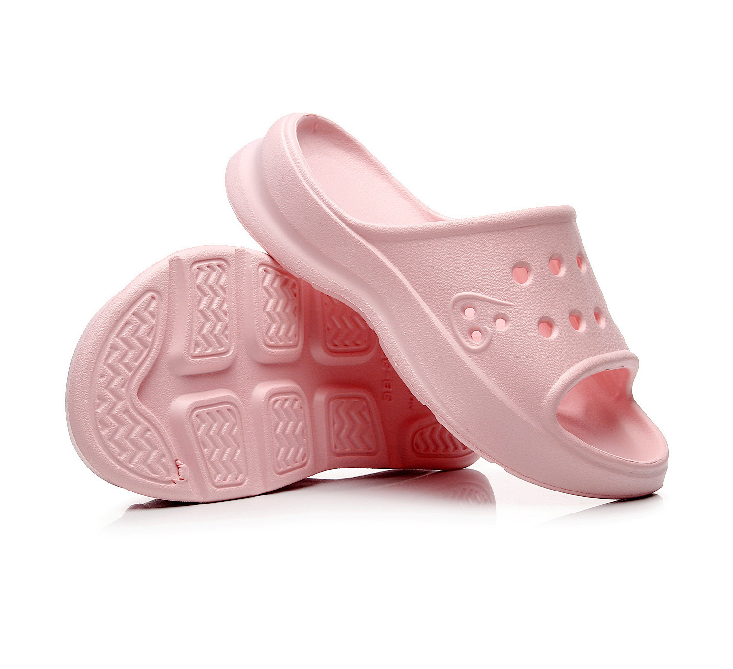 Women Summer Fashion EVA Soft Sole House Slide Slippers Men Indoor Bathroom Anti-Slip Sandals Thick Platform Slides