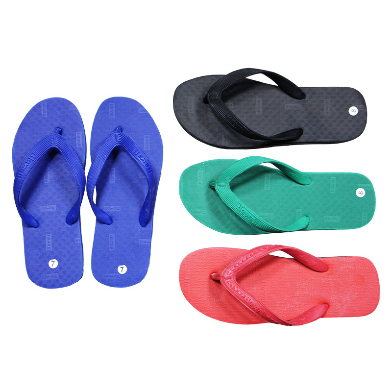 Nicecin Custom OEM Rubber Blank Sublimation Non-slip summer beach slides casual flat shoes men flip flops wholesale flip-flops