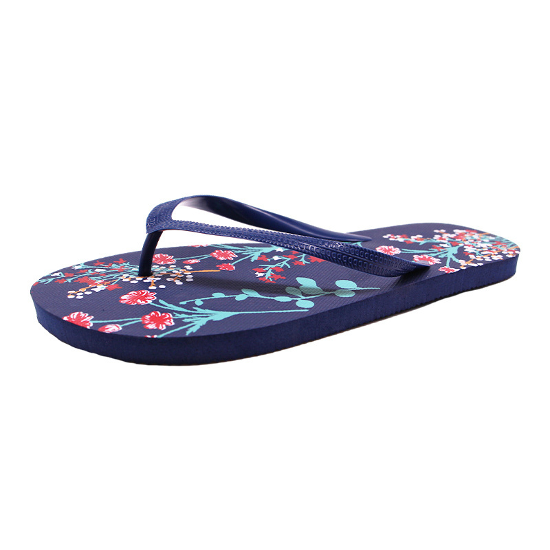 Nicecin Cheap Price Hotel Slippers Personalized Printed Design Women Bathroom Slippers Outdoor Beach Wholesale Flip Flops