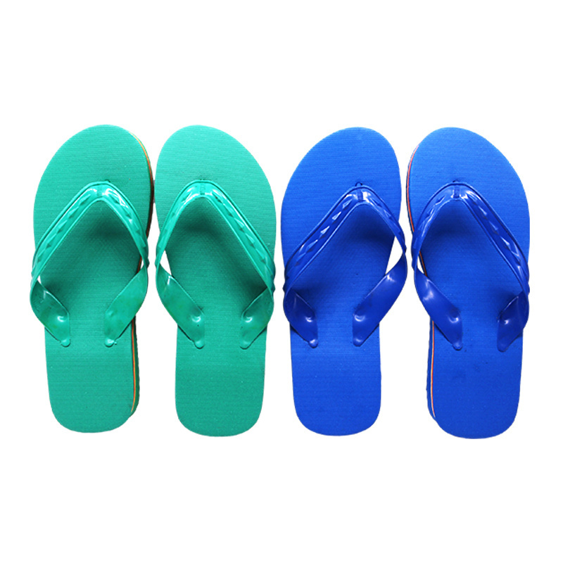 Unisex 811 790 915 PVC Slipper Summer Beach Slide flip flop Style with Anti-Slip Plastic Insole for Outdoor Use