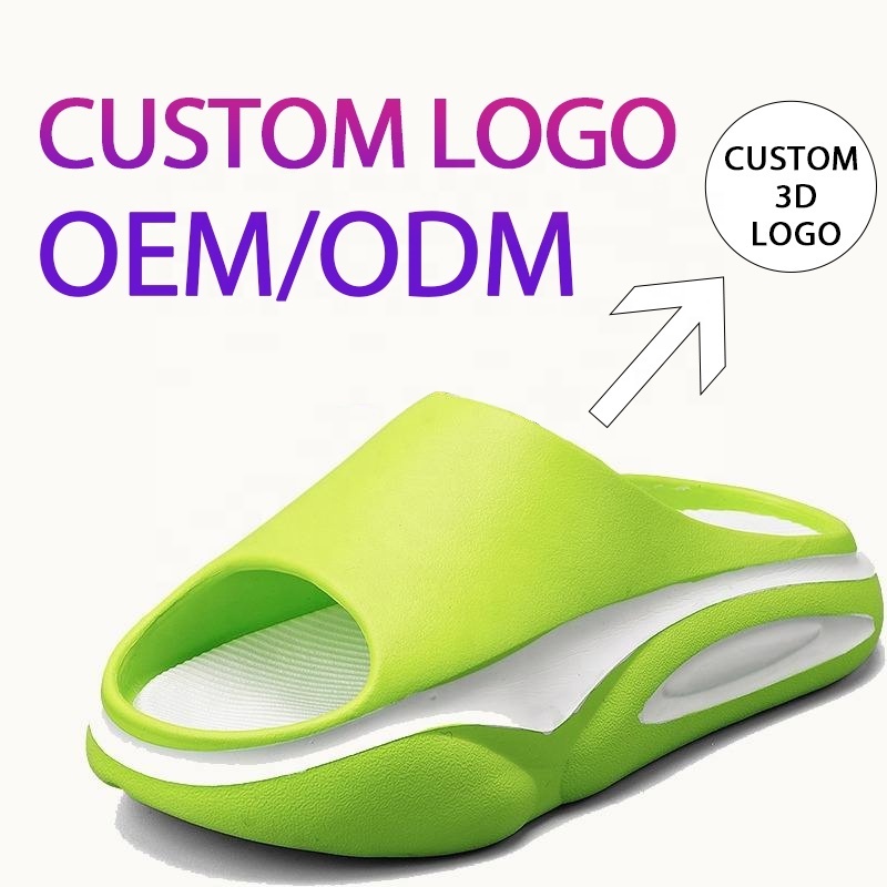 Outsole EVA Air Cushion Custom Men OEM Slides Slippers Mens Sport Slides Slippers Sandals for Man for Women