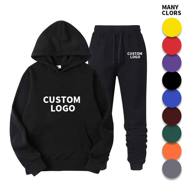 500 gsm custom pullover french terry 100 organic cotton Plain black men oversized heavyweight sweatshirt and hoodie