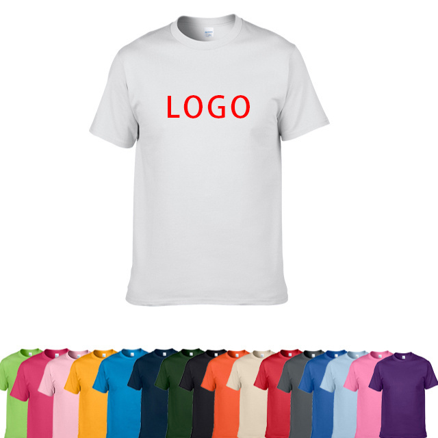 Wholesale 100% Cotton High Quality Custom Men's T-Shirt Graphic Tees Women Oversize White men t shirt