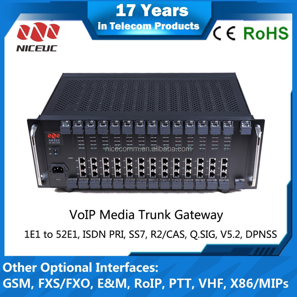 MG900 E1 VoIP Media Gateway with SIP trunk