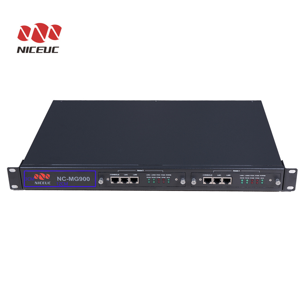 ISDN E1 VoIP Media Gateway NC-MG900 with ISDN PRI/R2/CAS/Q.SIG/SS7/V5.2/DPNSS to SIP