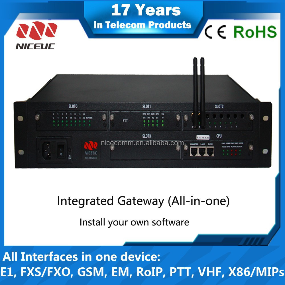 MG900 E1 VoIP Media Gateway with SIP trunk