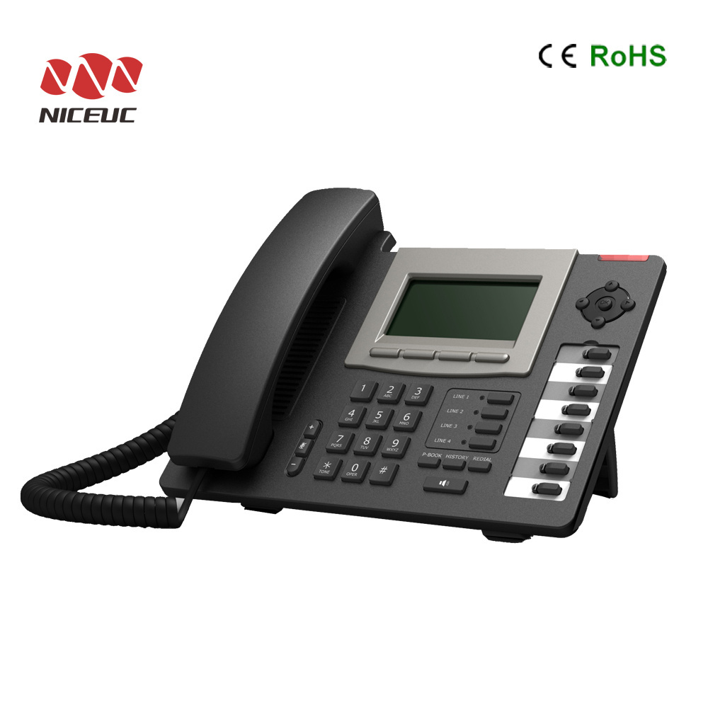 Low Cost VoIP PoE Phone Niceuc M9 Business Office IP Phone