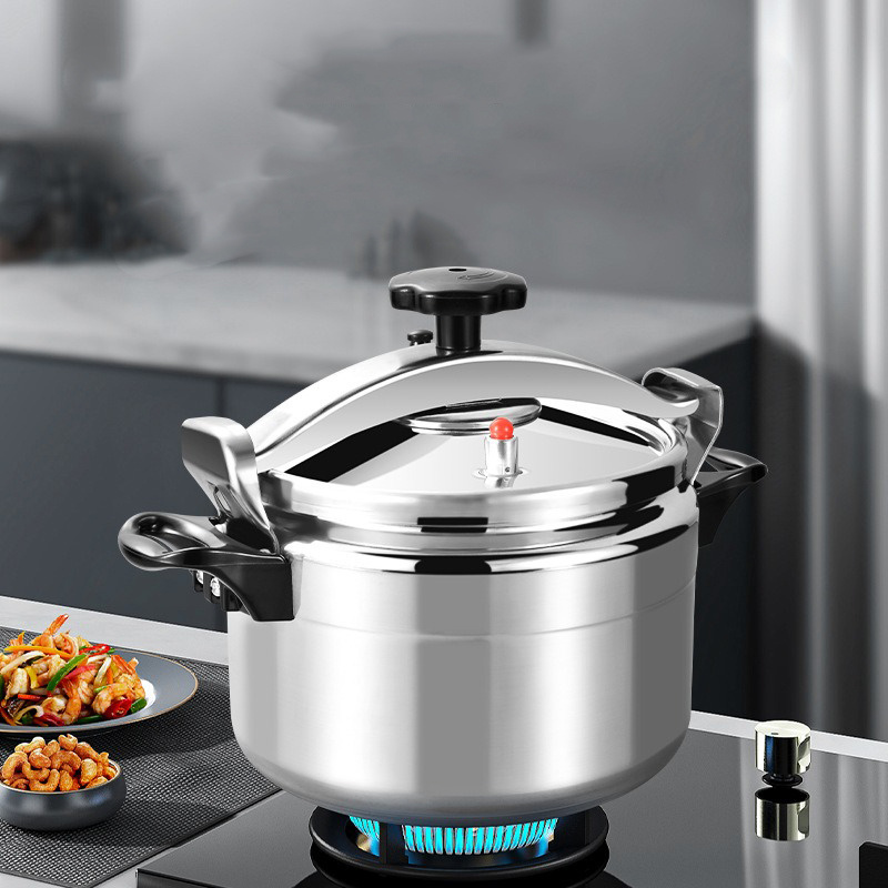 Explosion proof Bakelite Handle Pressure Cookers Multiple Safety Devices aluminum Induction Wholesale Cooker 7/9/11/35/50L