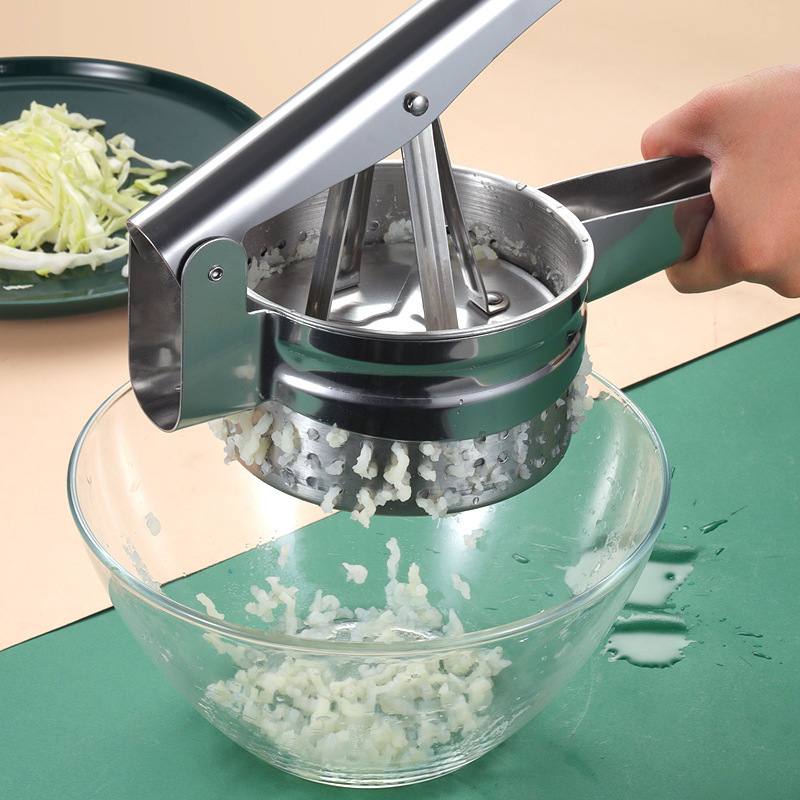 Potato Ricer Stainless steel Masher fruit and vegetable press juicer Pumpkin puree mashed potato ricer