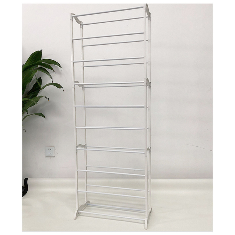 Space Saving 10 Tiers Adjustable Detachable shoe rack Shoe Display Rack