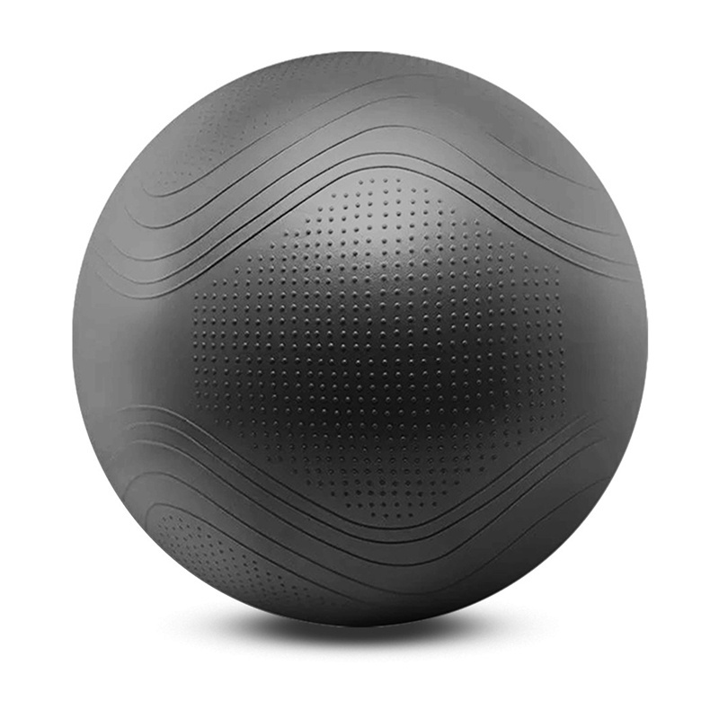 Custom logo Anti Burst Balance Exercise Ball Non-slip Stability Gym fitness inflatable 65cm Premium PVC Yoga Ball