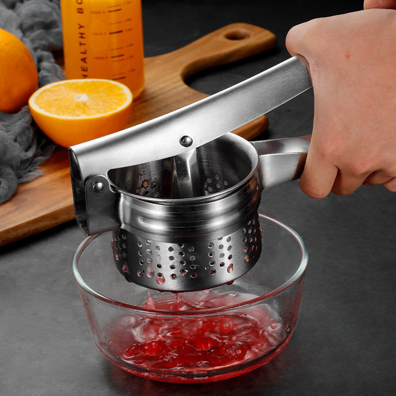 Potato Ricer Stainless steel Masher fruit and vegetable press juicer Pumpkin puree mashed potato ricer