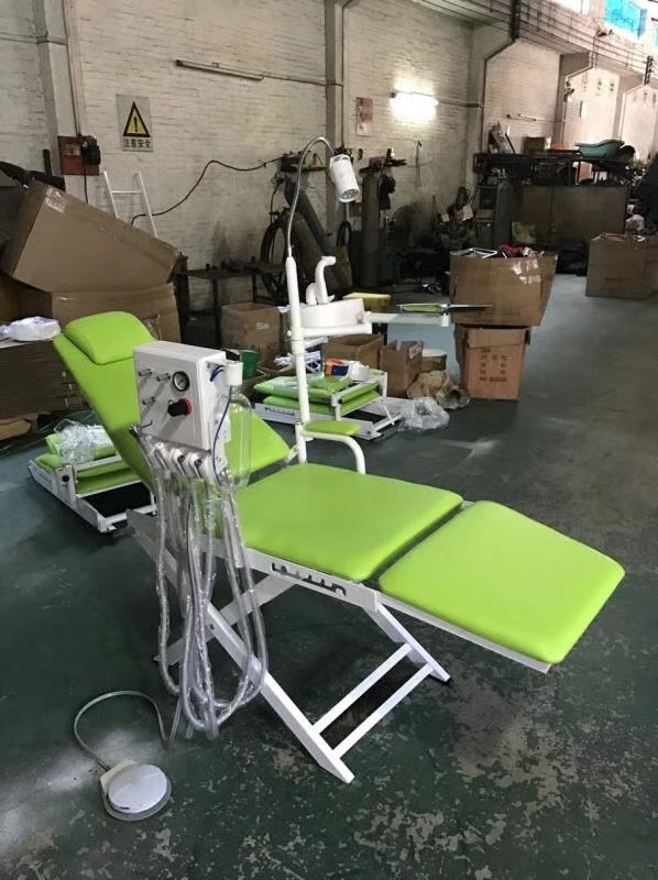 Hot sale portable dental unit price without compressor/Portable dental unit cheap dental Folding Chair Mobile Dental chair unit